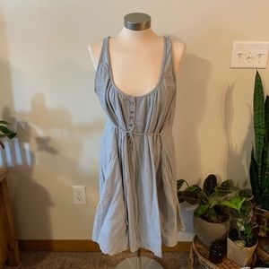 version sud Dresses - Linen like tank dress version sud Dresses - Linen like tank dress